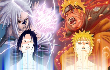 sasuke vs naruto
